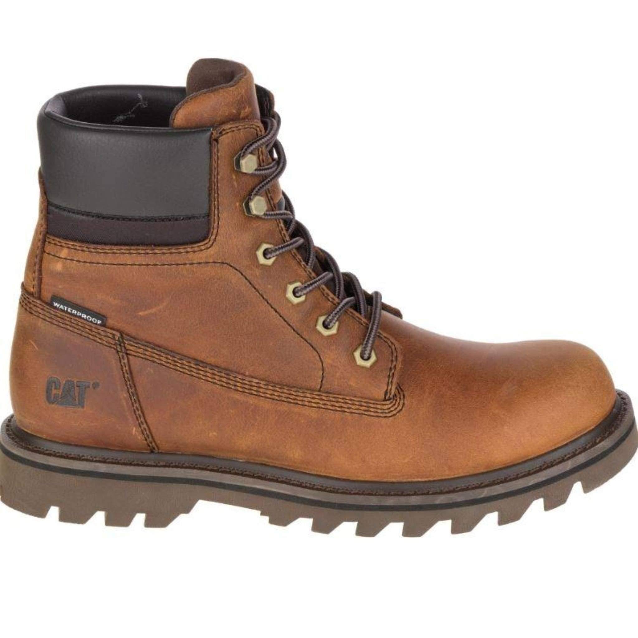 cat men's deplete waterproof boot