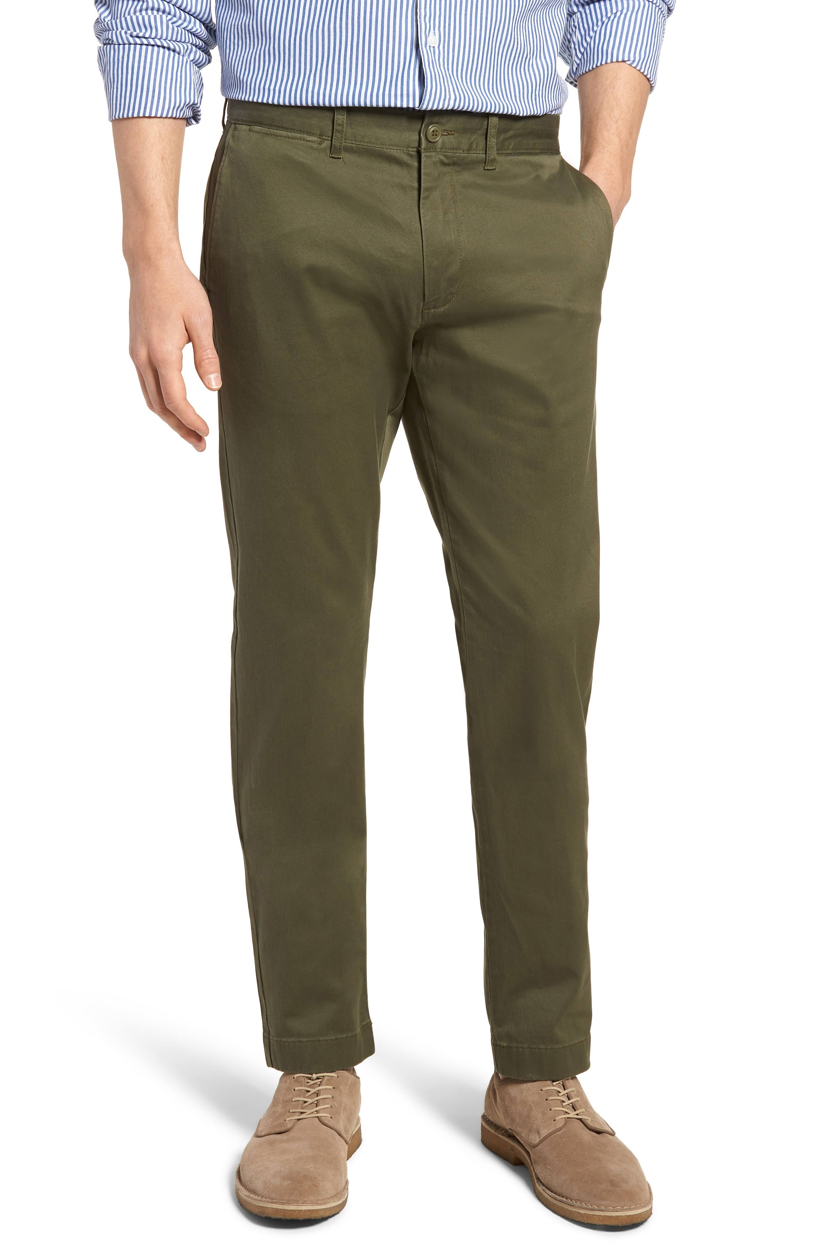 484 slim fit brushed twill pant
