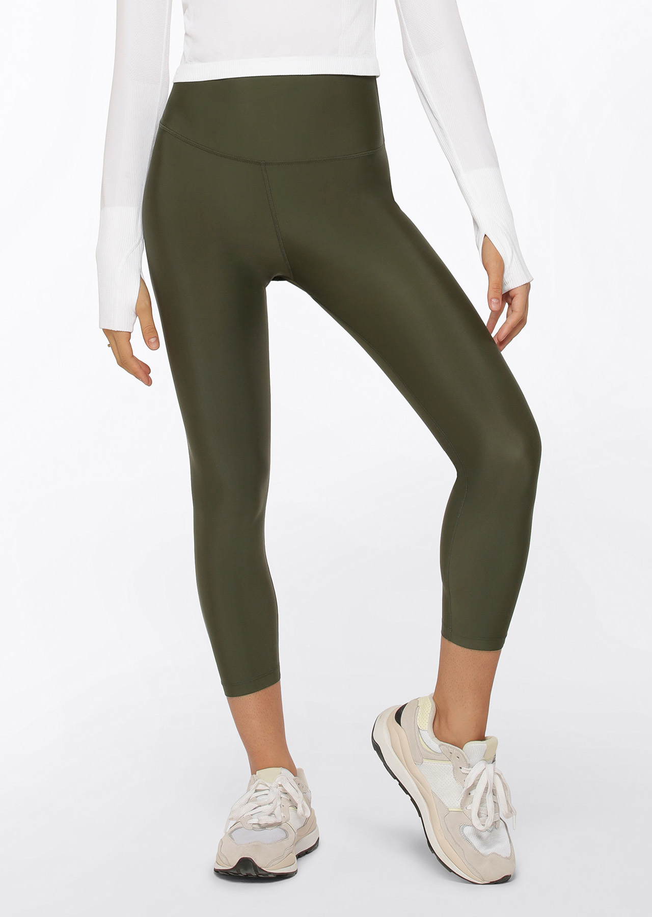Lorna Jane Cool Touch Lotus Ankle Biter Leggings