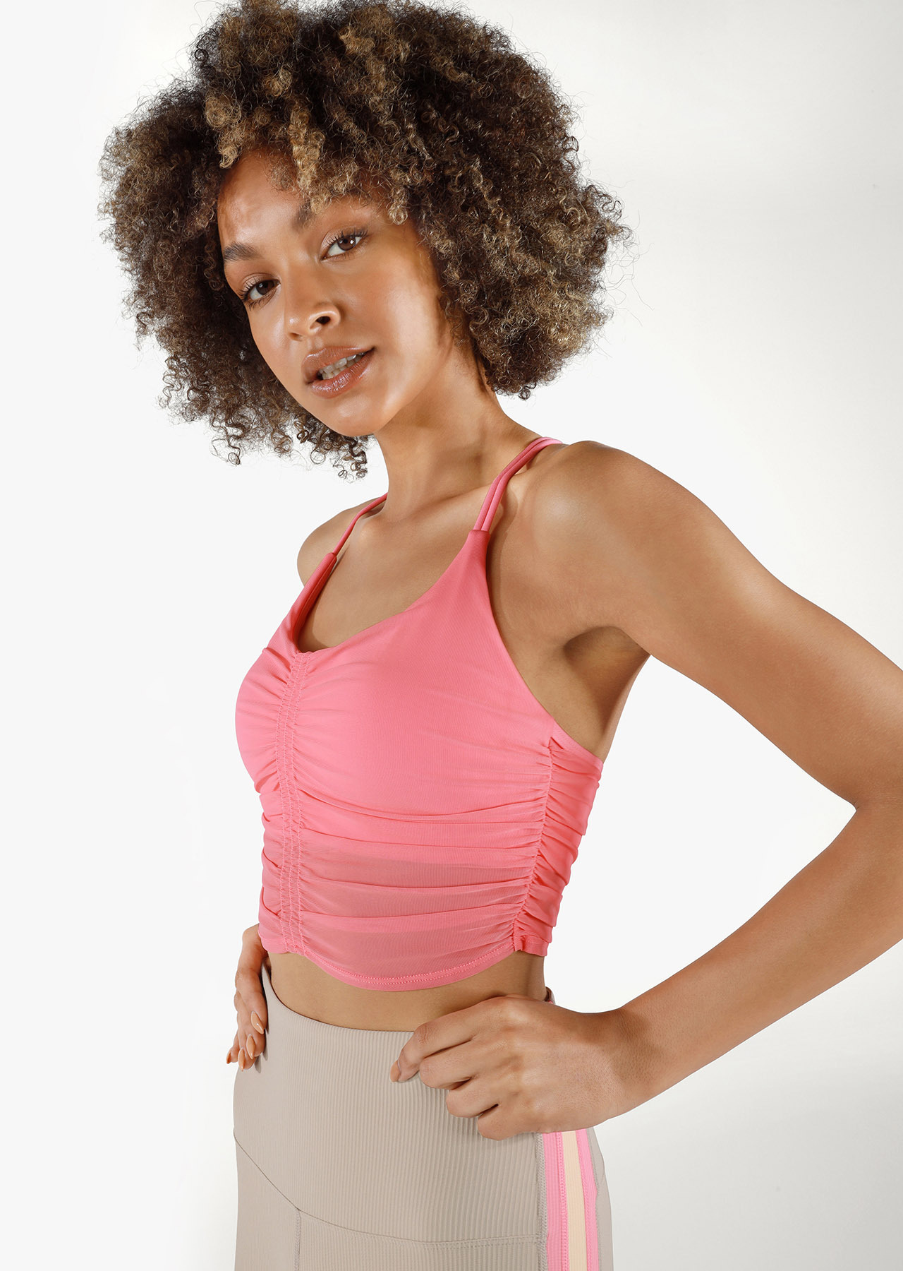 Lorna Jane Shirred Long Line Bra