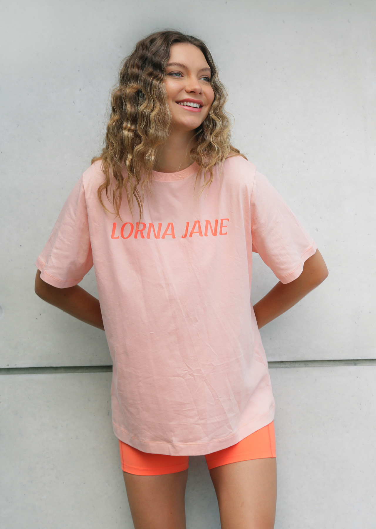 Lorna Jane Peachy Active Oversized Tee