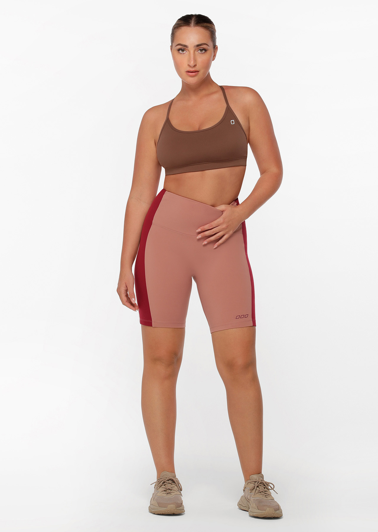 Lorna Jane No Ride Colour Block Bike Short