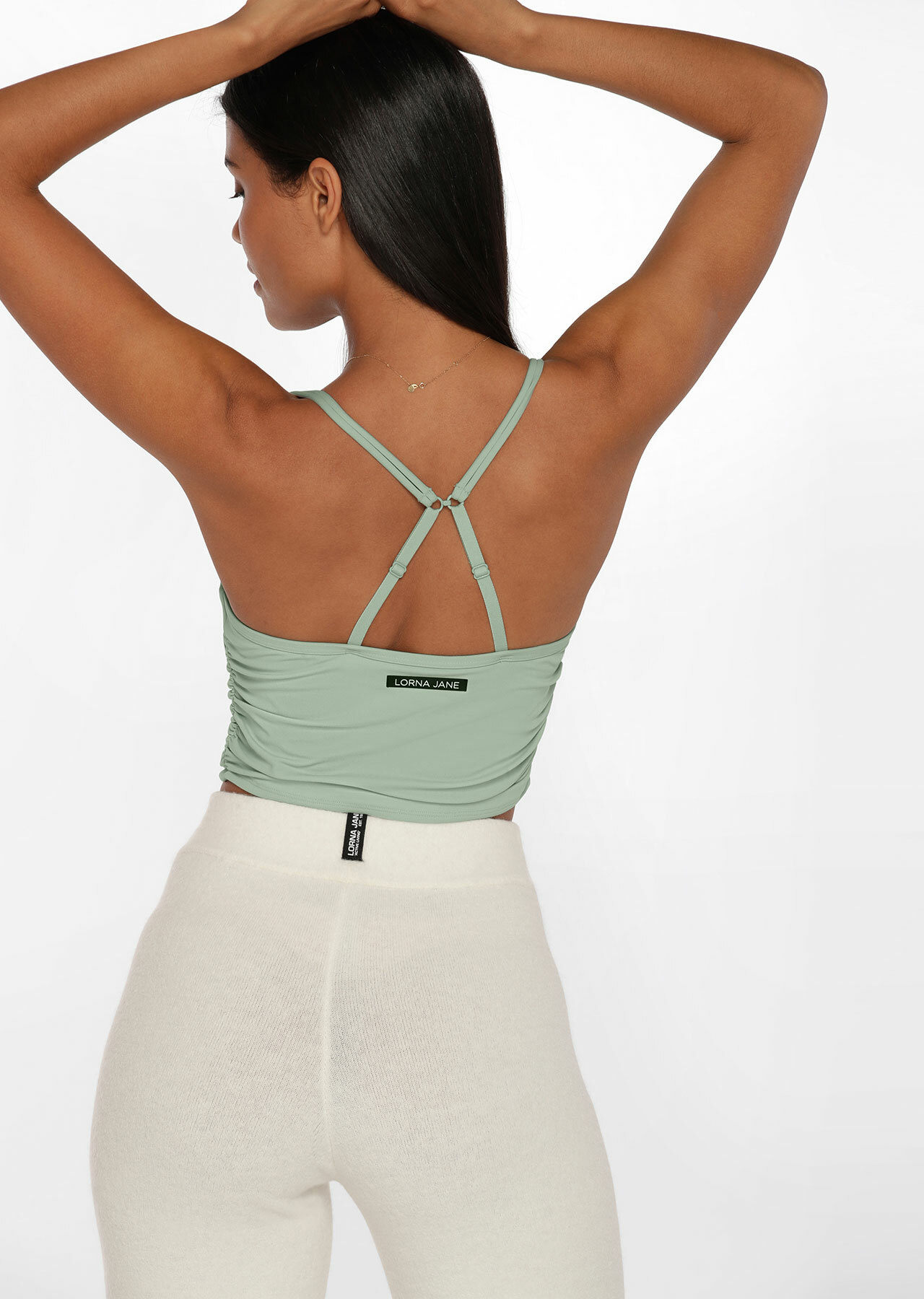 Lorna Jane Gathered Tank Bra Combo