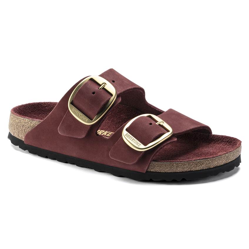 arizona big buckle nubuck leather vermouth