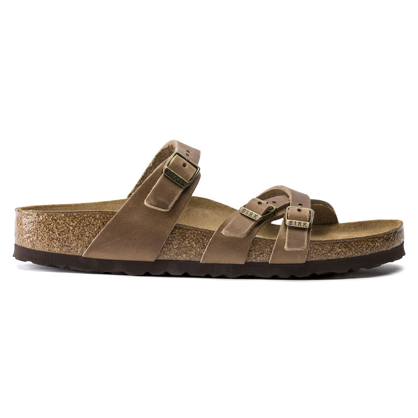 Franca Oiled Leather Tobacco Brown - birkenstock-shop