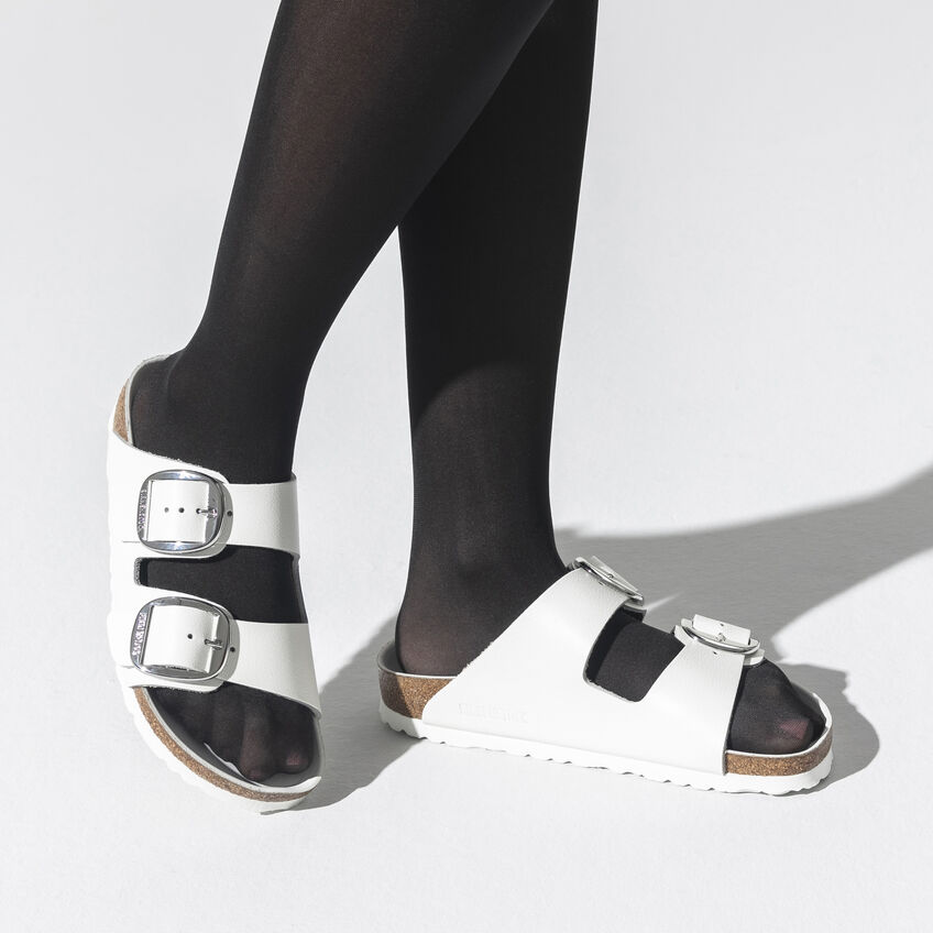 Arizona Natural Leather White - birkenstock-shop