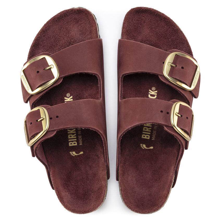 arizona big buckle nubuck leather vermouth