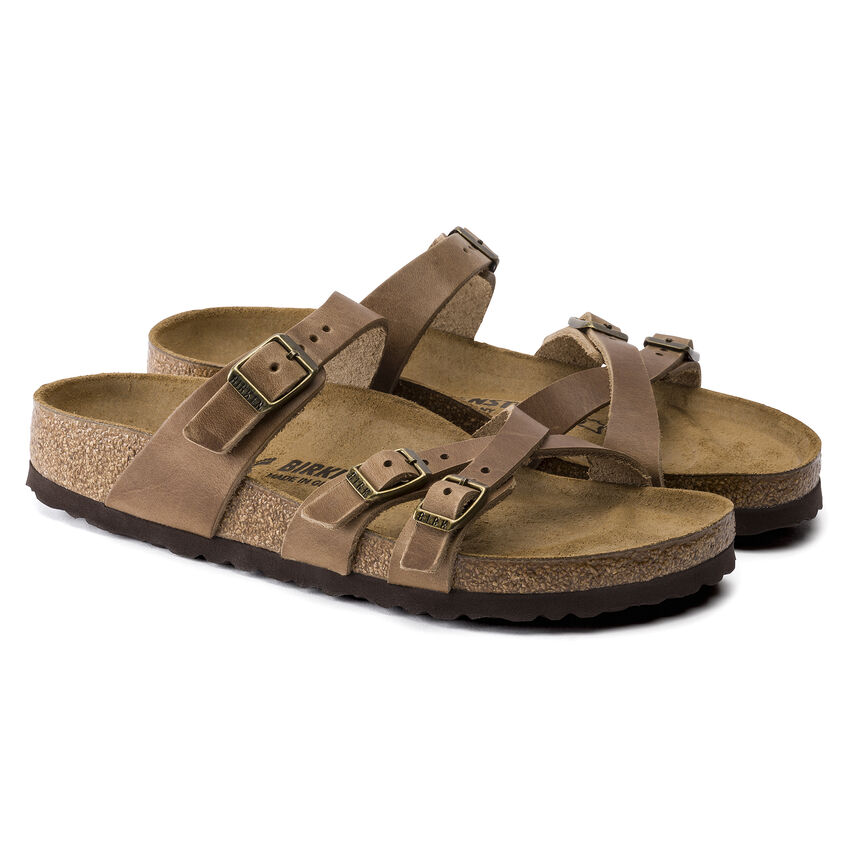 Franca Oiled Leather Tobacco Brown - birkenstock-shop