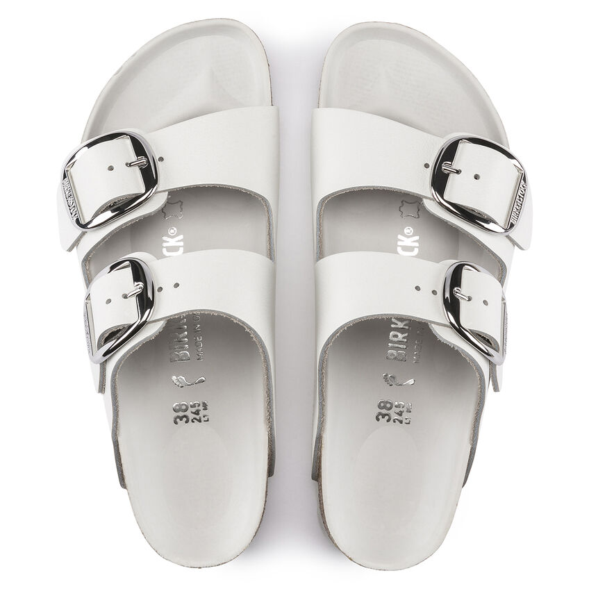 Arizona Natural Leather White - birkenstock-shop