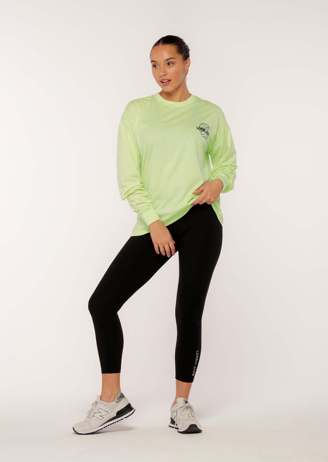 Lorna Jane Original Sport Oversized Long Sleeve Tee