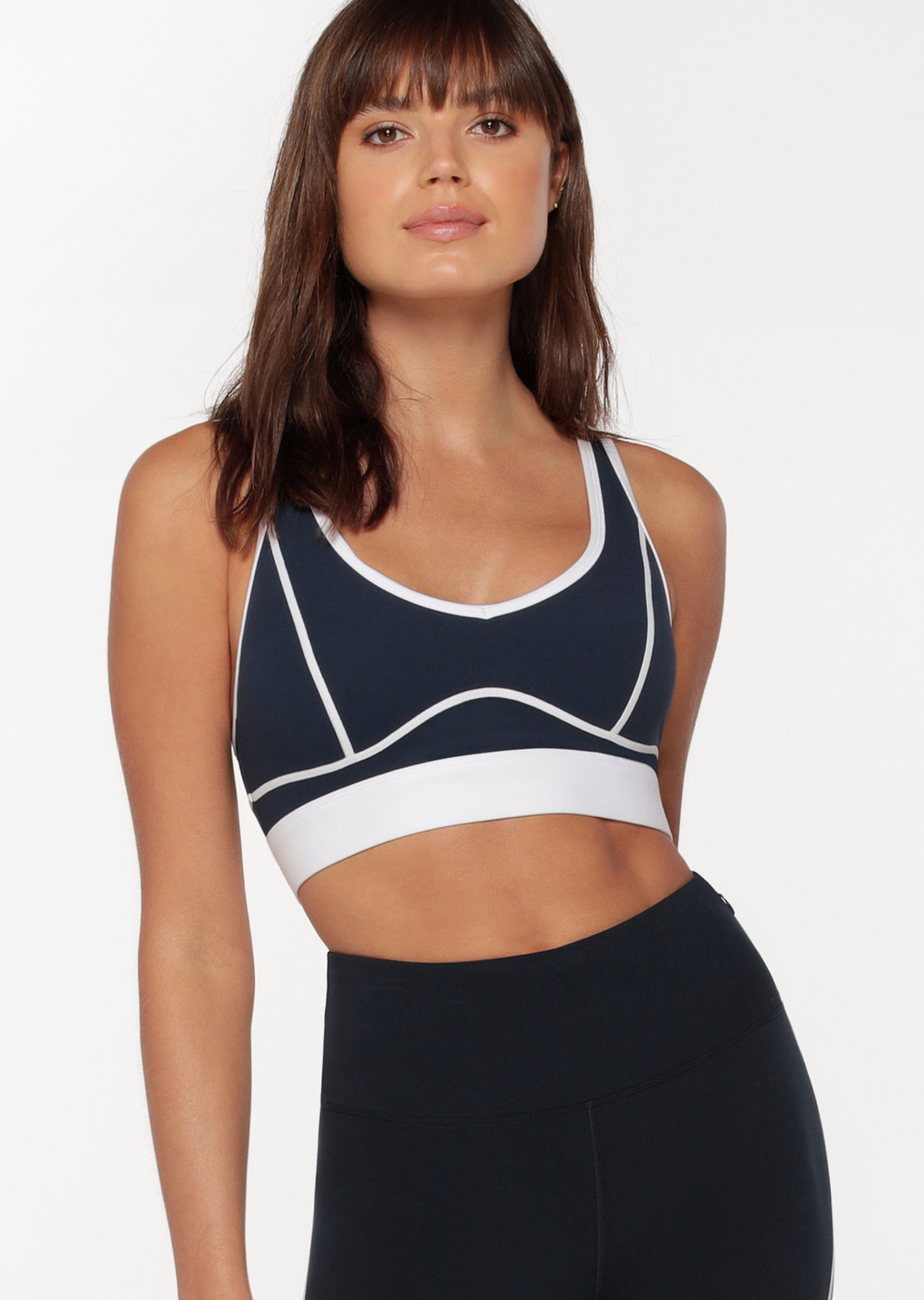 Lorna Jane Contrast Racer Sports Bra