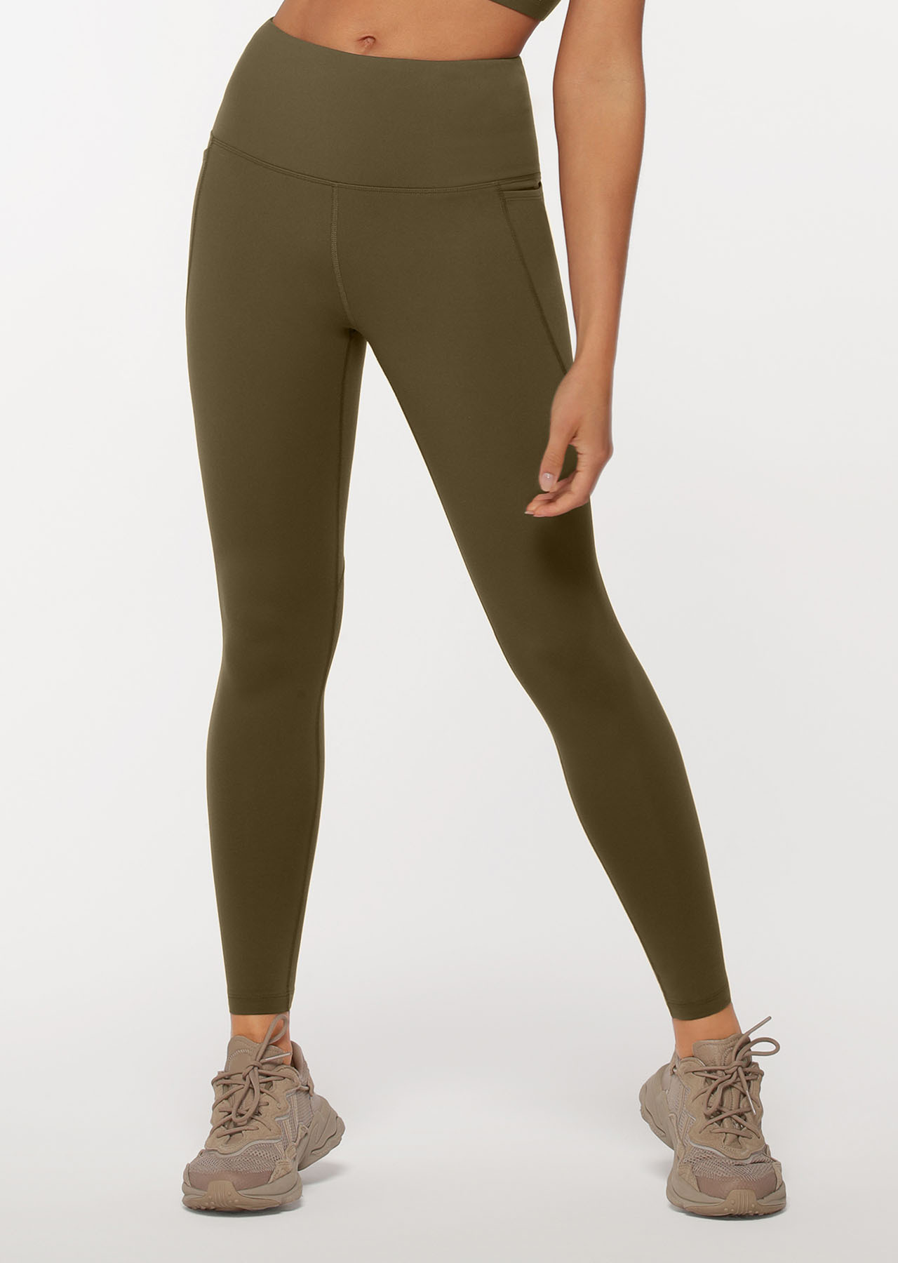 Lorna Jane Amy Thermal Phone Pocket Full Length Leggings
