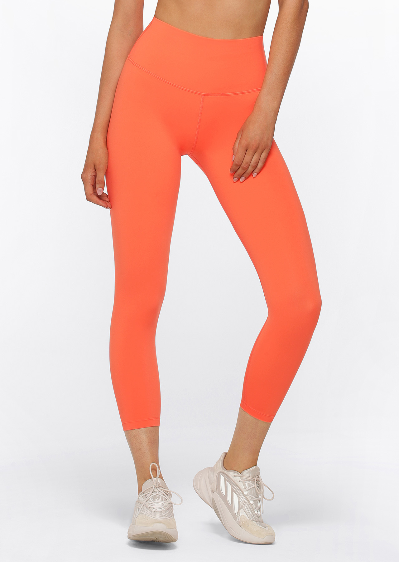 Lorna Jane Hi-Fold Lotus Ankle Biter Leggings