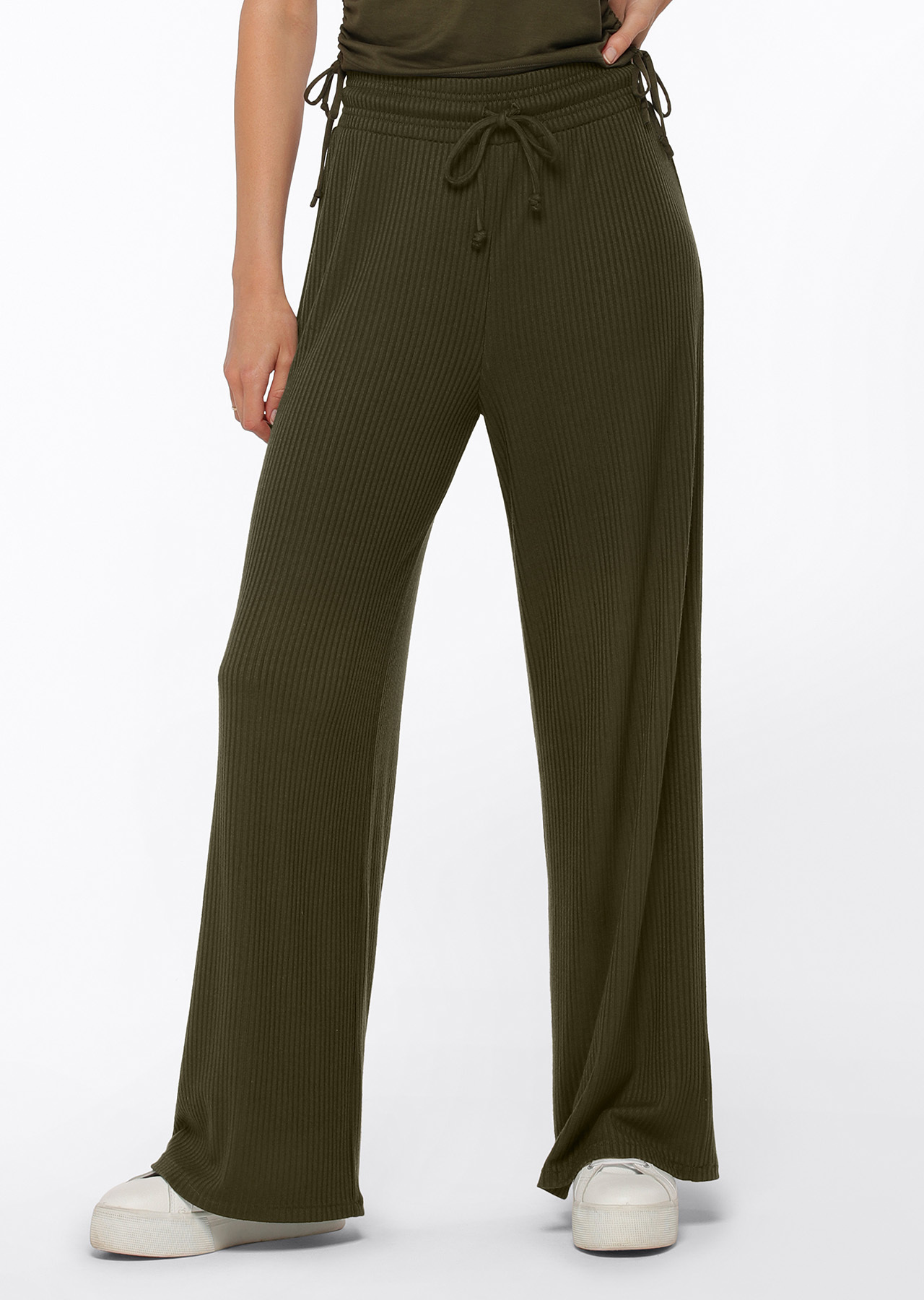 Lorna Jane Rest And Relax Rib Full Length Pant