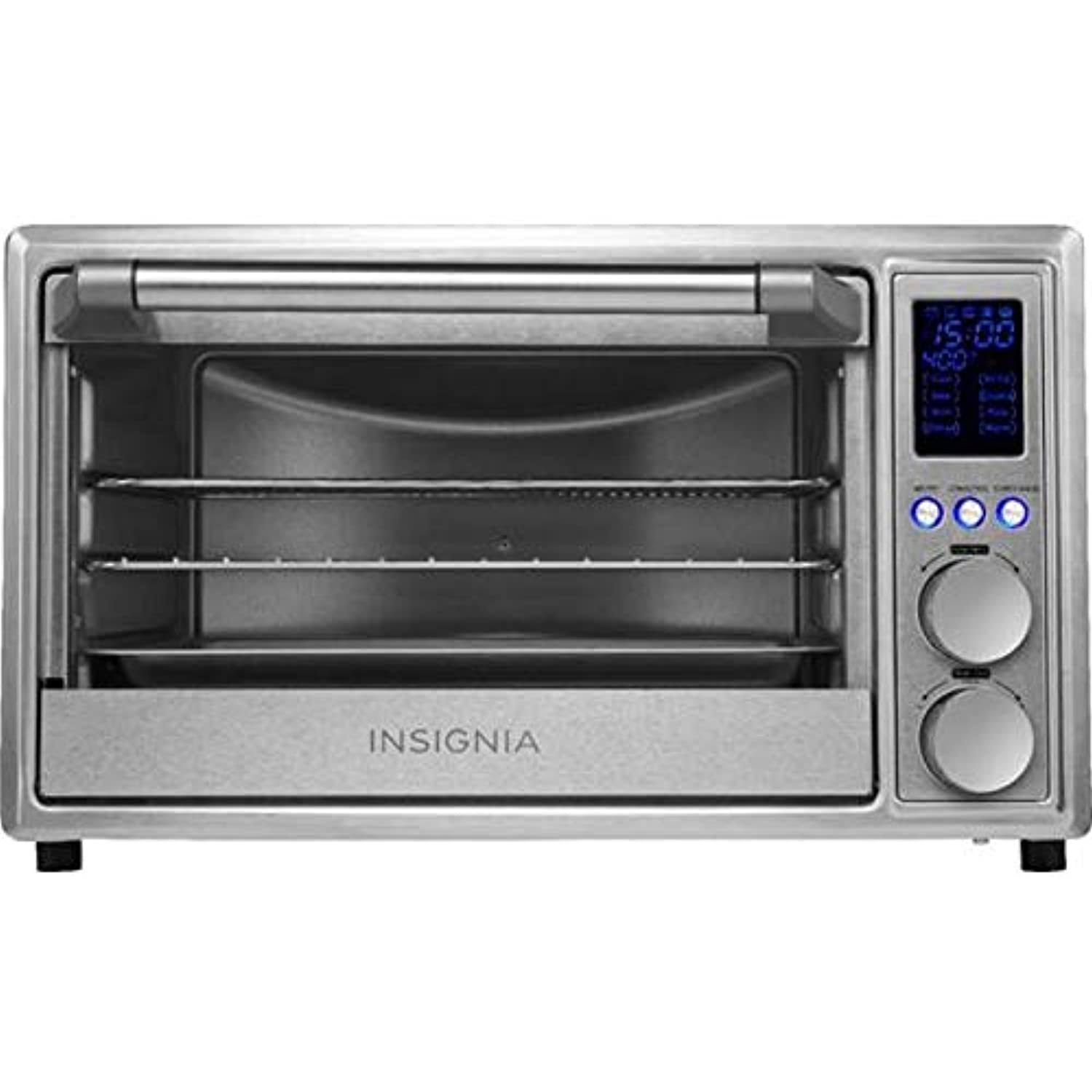 Insignia 6Slice Toaster Oven with Air Frying Stainless Ecitca