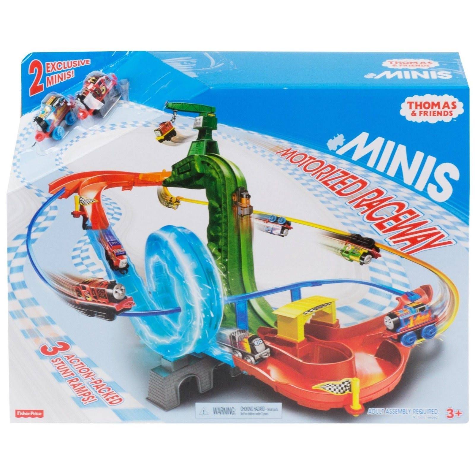 fisher price thomas & minis friends motorized raceway