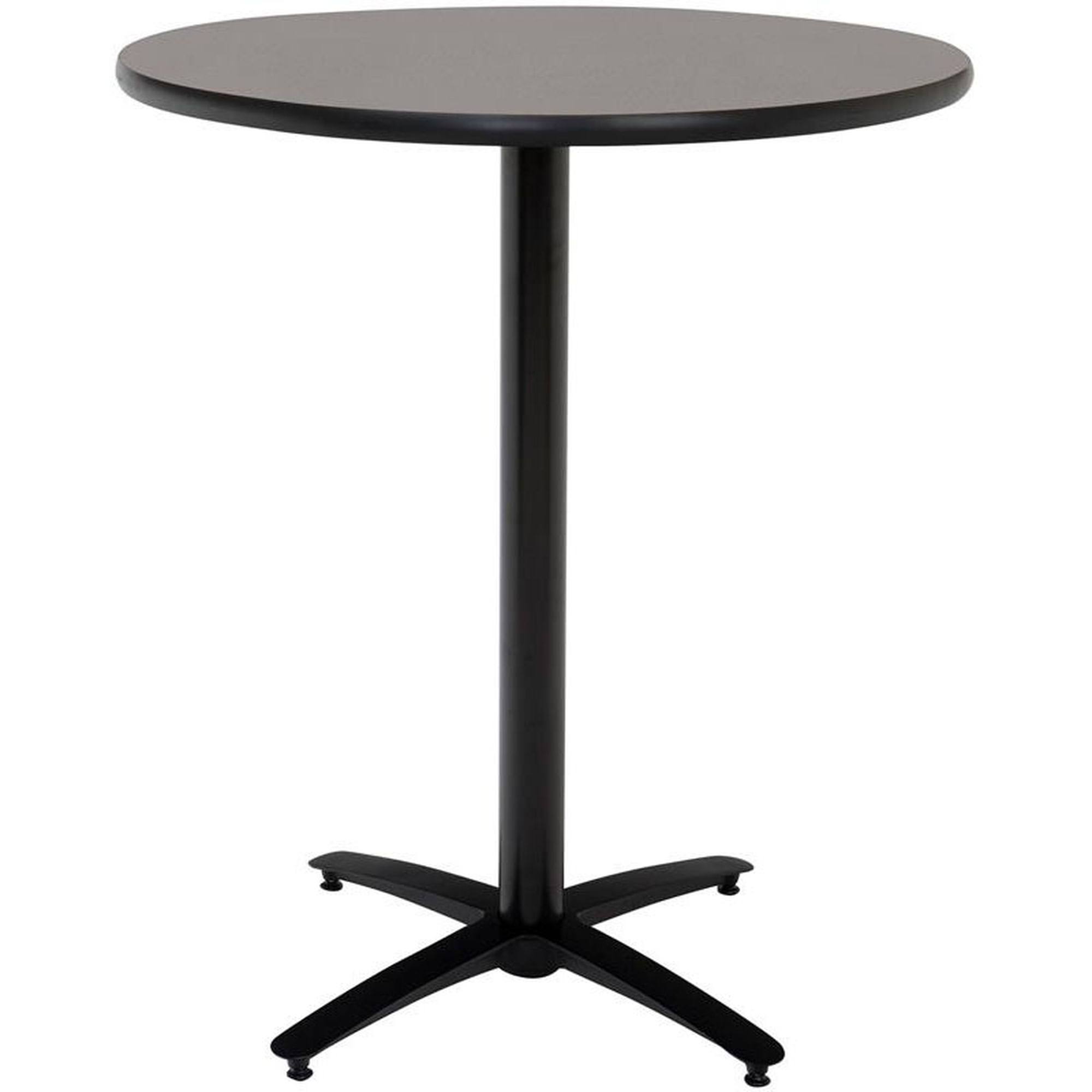 KFI Seating T42RD-B2125-38-GPN 42 in. Round Bistro Table with Arched x ...