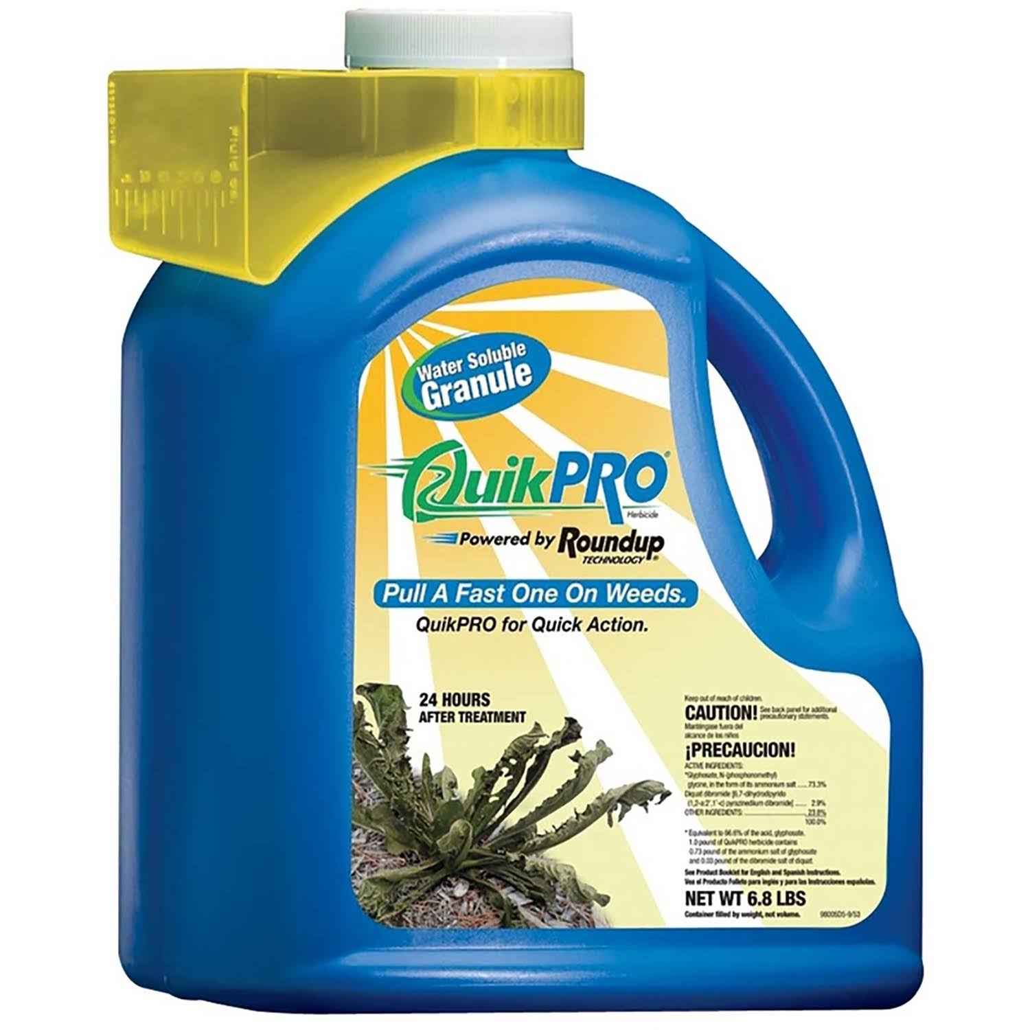 Roundup QuikPro Herbicide 6.8 lb WGL07