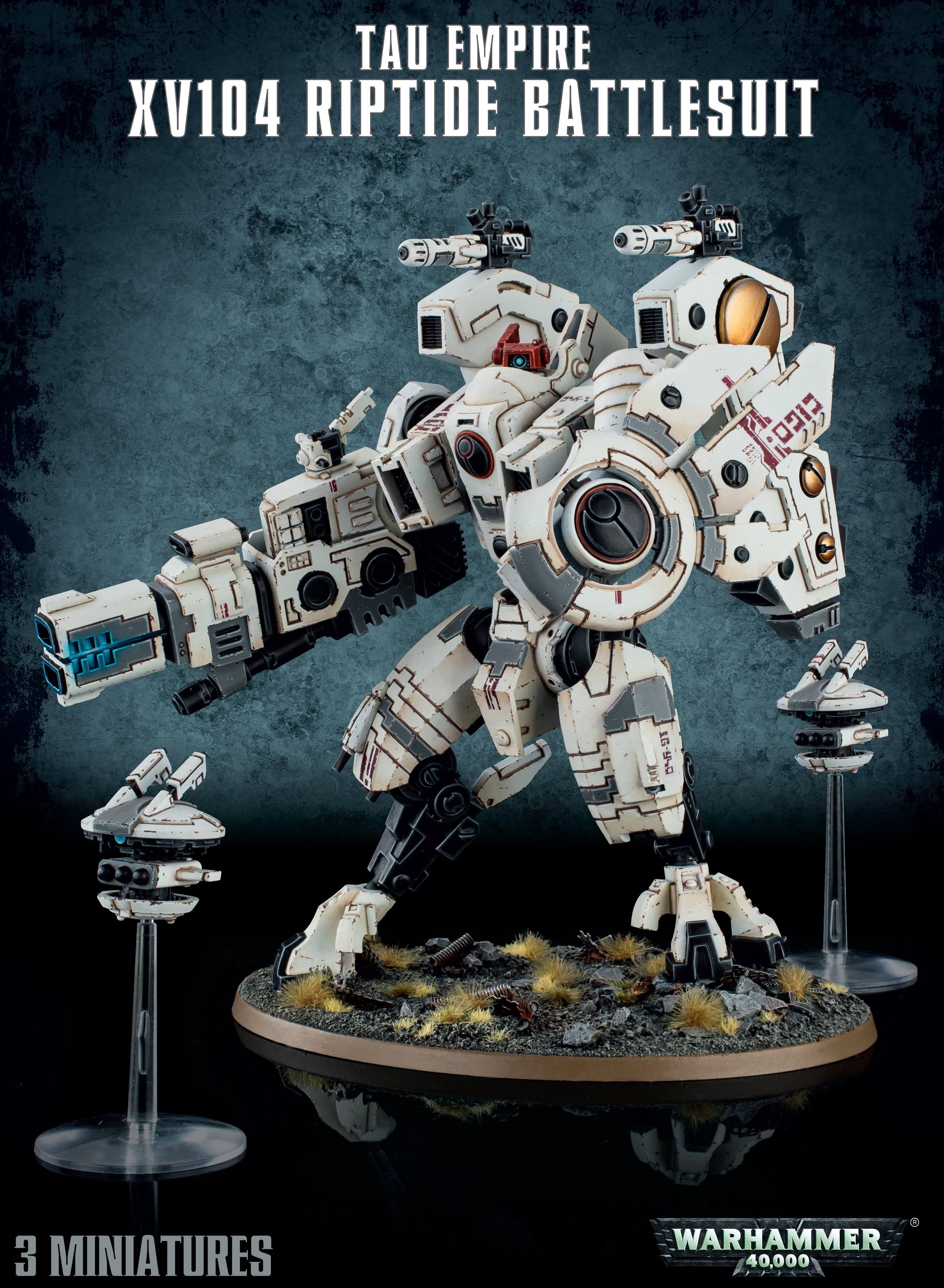 Warhammer 40K Tau Empire XV104 Riptide Battlesuit - WGL07