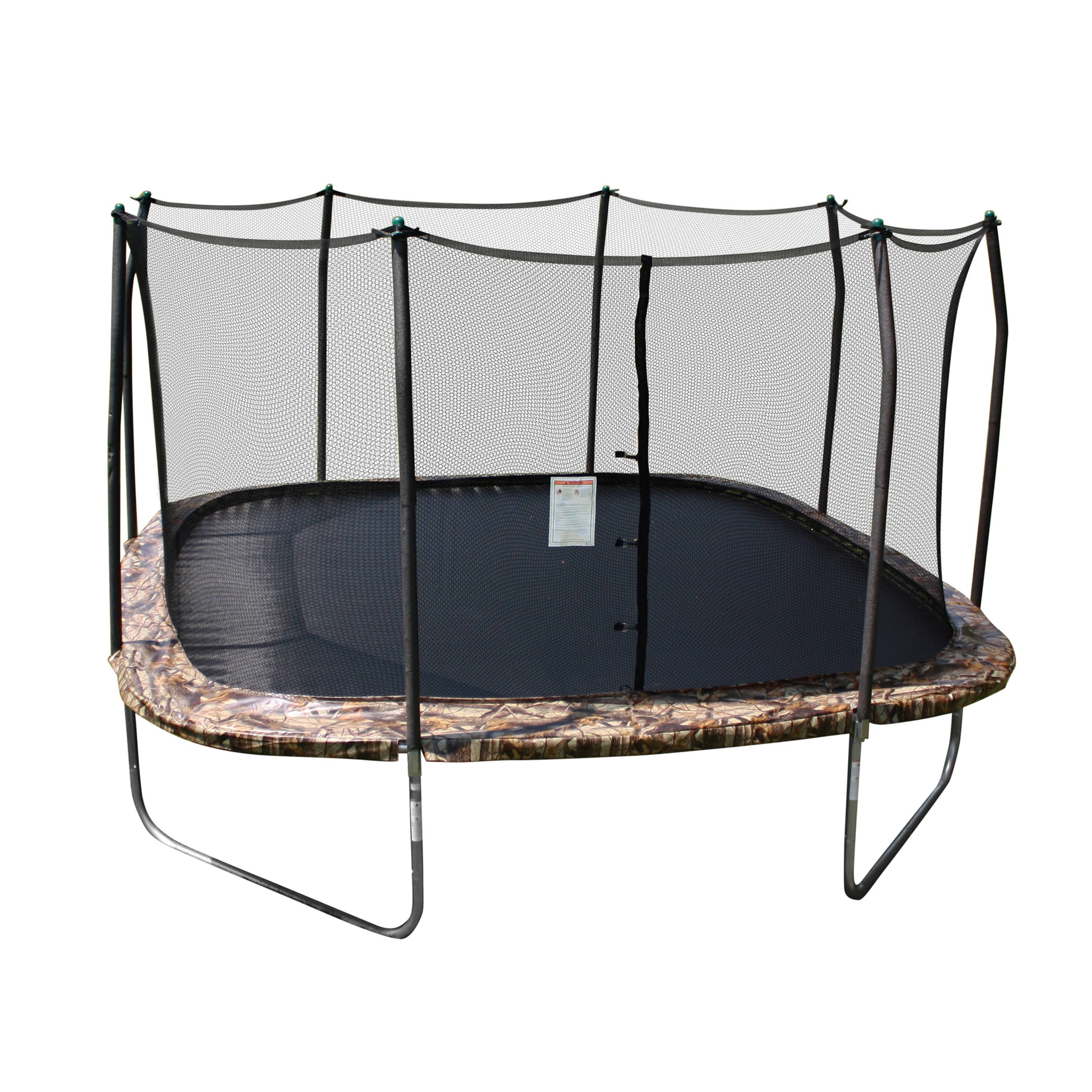 Skywalker Trampolines 14' Square Trampoline and Safety Enclosure ...