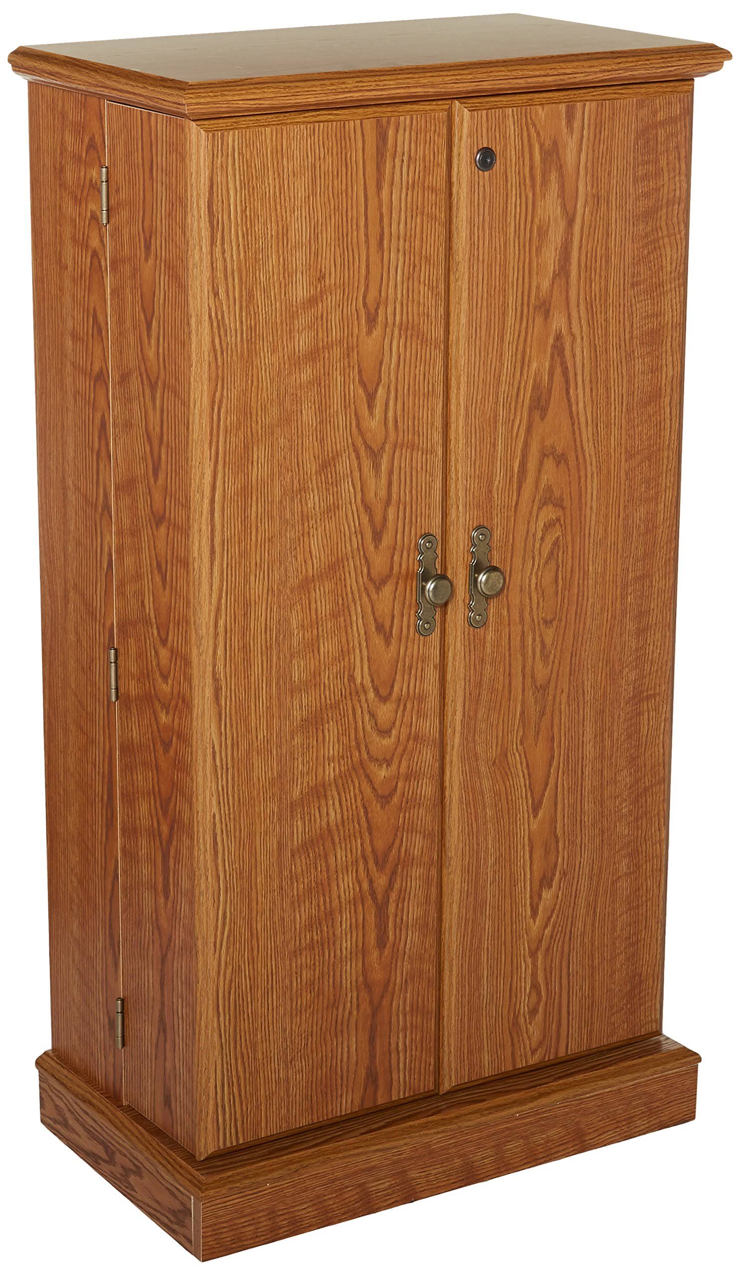 Sauder Orchard Hills Multimedia Storage Cabinet - Carolina Oak - tayorete