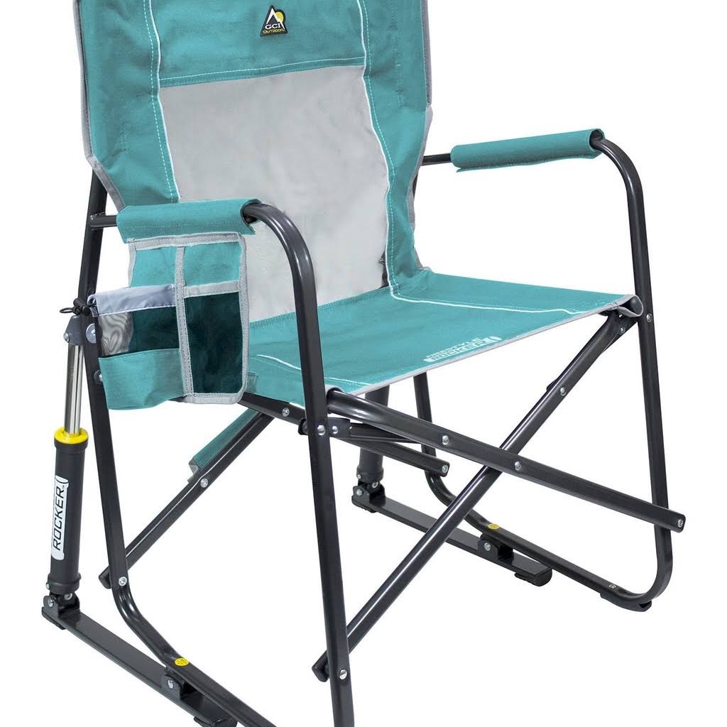 GCI Outdoor Freestyle PRO Rocker Chair with Carry Handle ,Seafoam Green