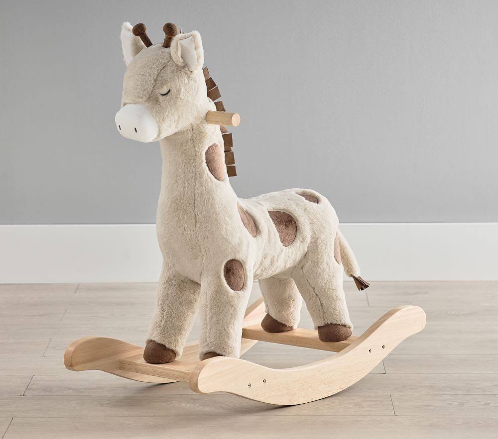 pottery barn llama rocker