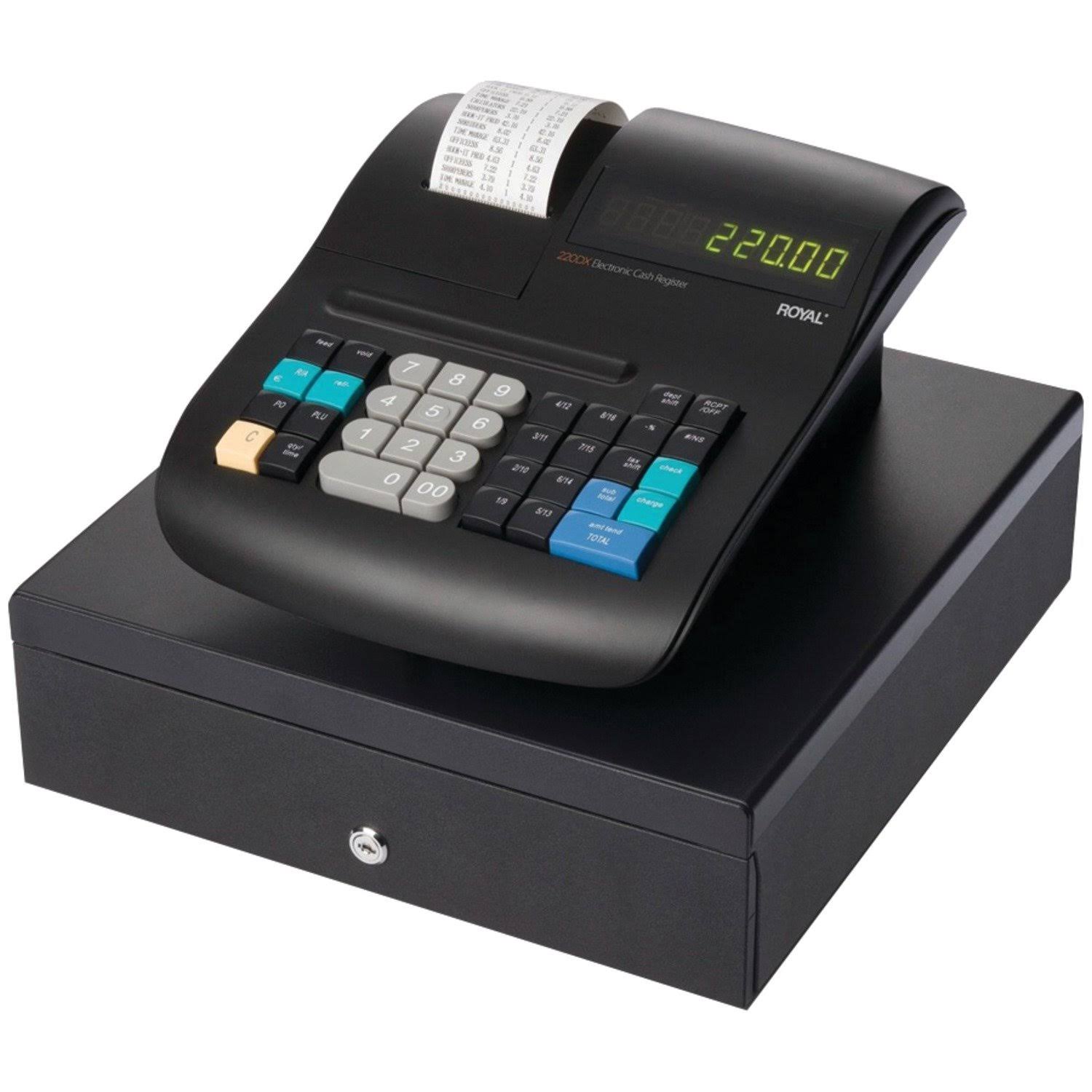 Royal 220dX Cash Register WGL07