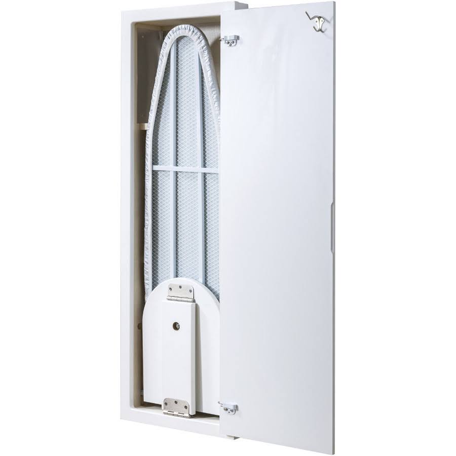 Nutone Ironing Center with Raised Panel Door ICUDWH WGL07