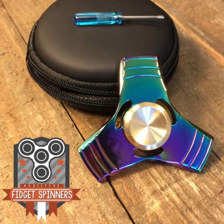 EDC RAINBOW PROPELLER FIDGET SPINNER