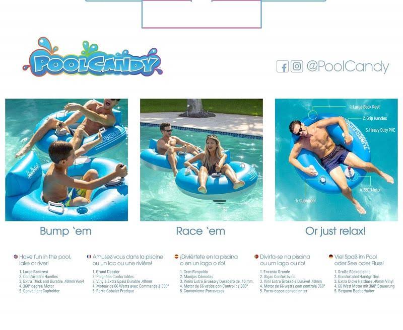 poolcandy tube runner motorized pool tube reviews