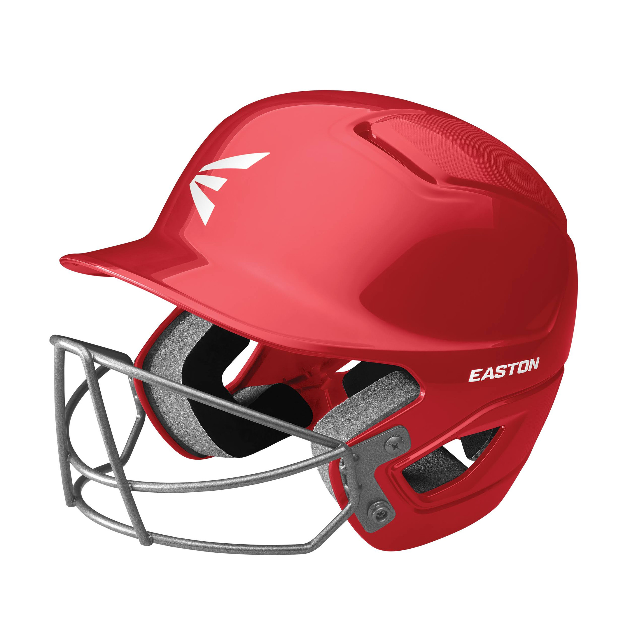 easton red helmet