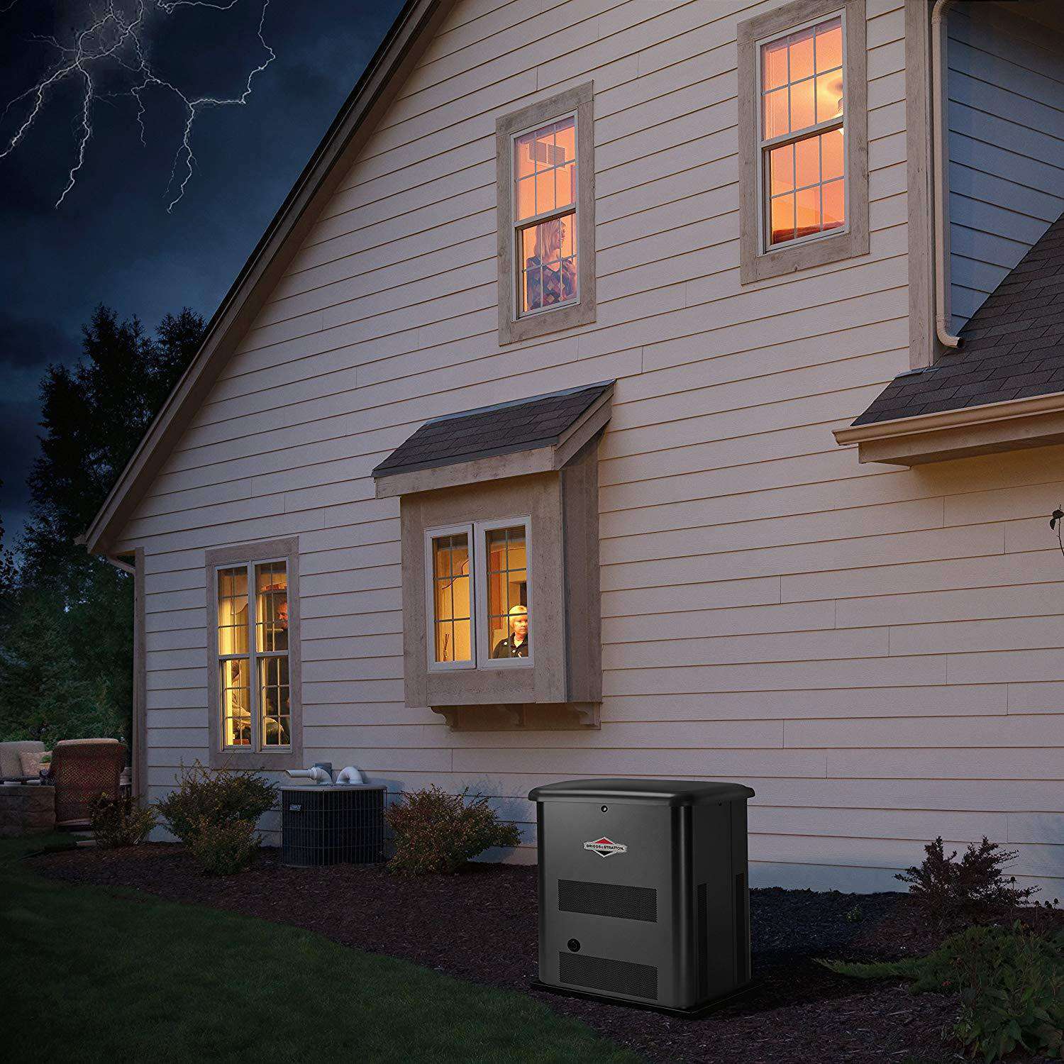 Briggs & Stratton 12kw Standby Generator w/ 200 Amp Automatic Transfer