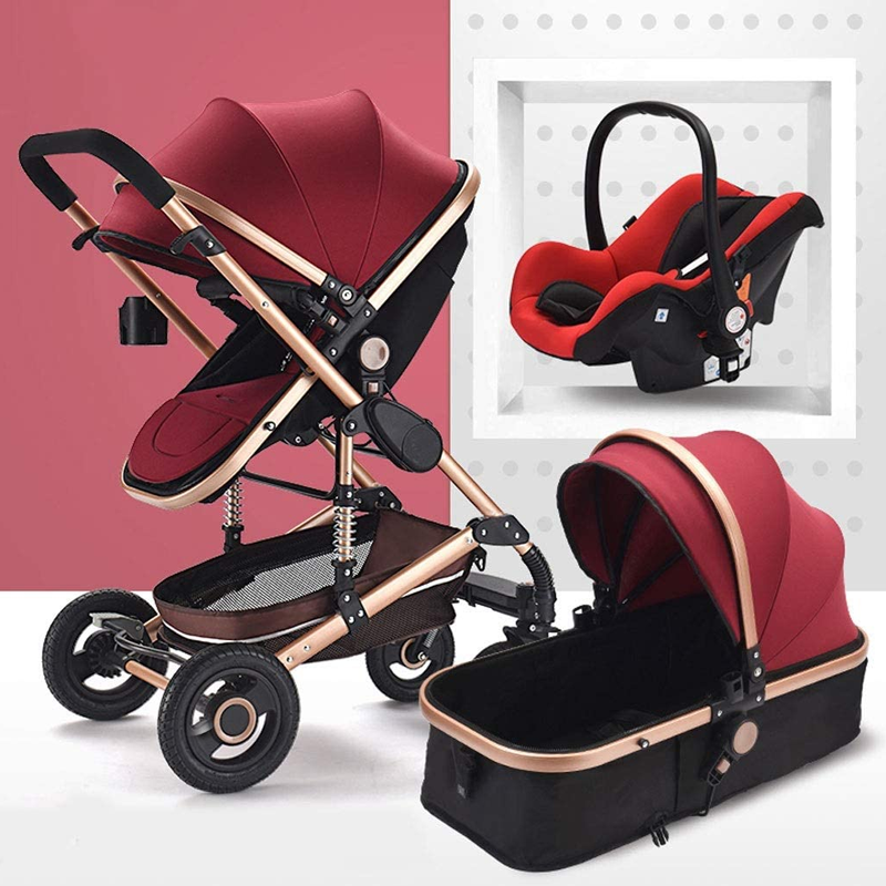 3-in-1 Comfy Baby Stroller & Travel System