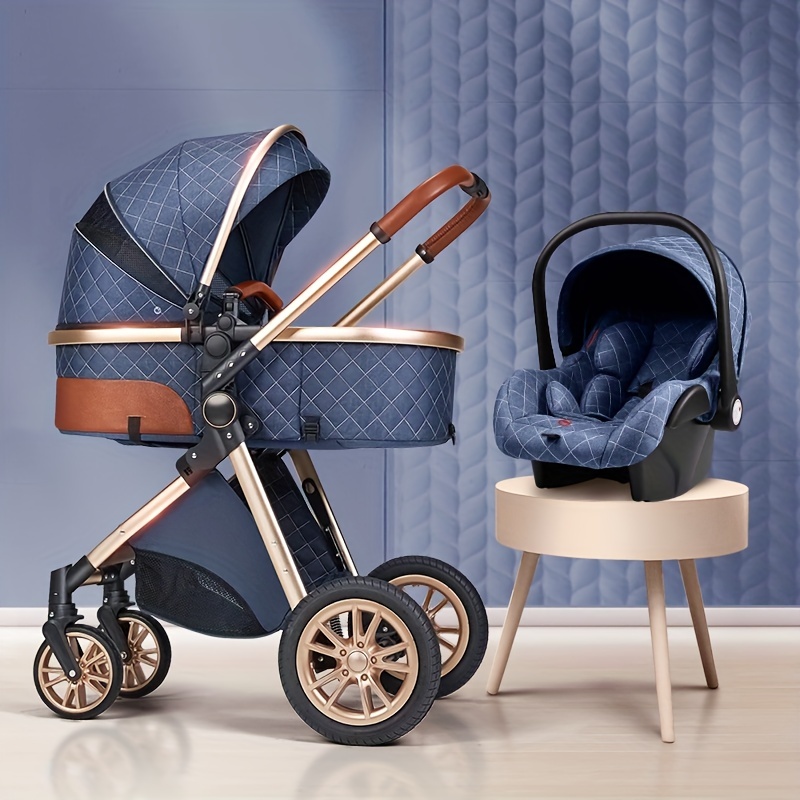 Hot Selling 3-in-1 High Landscape Baby Stroller: The Perfect Gift for Your Little One!