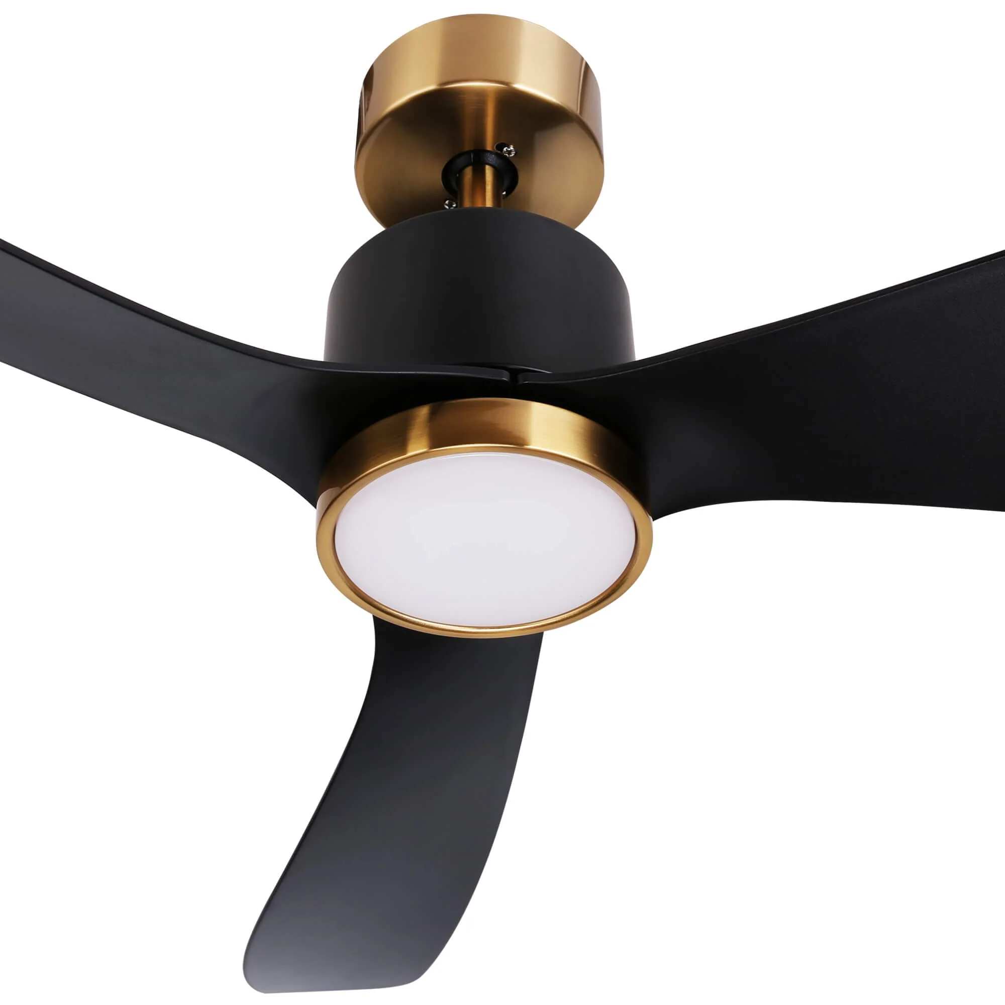 Ovios 52'' Ceiling Fan Reversible 3 Blades with Remote Control Lights, DC Motor