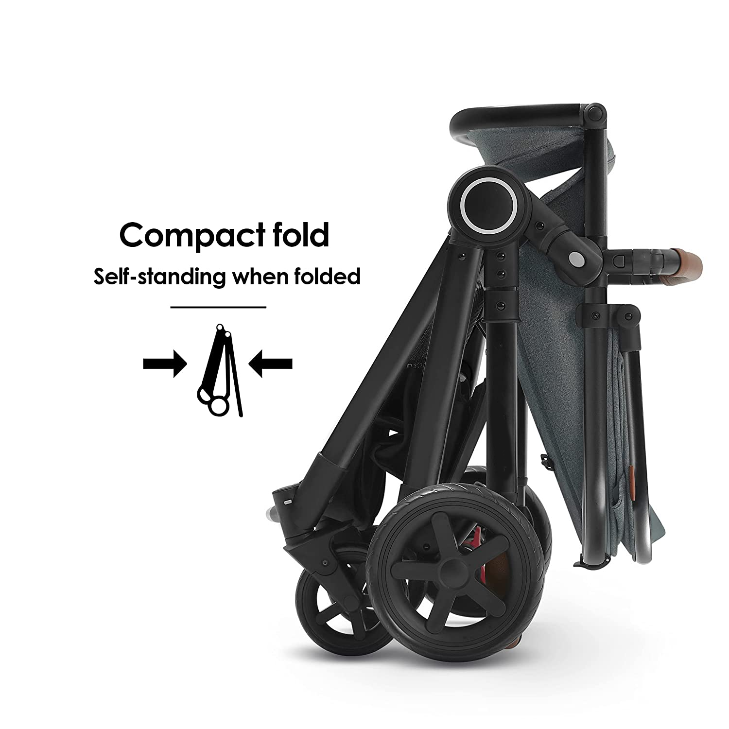 Baby Stroller with Removable Bassinet - Full-Size Baby Strollers for Comfortable Outings with Baby - Toddler Stroller with Reversible Stroller Seat - Smooth Glide Bassinet Stroller