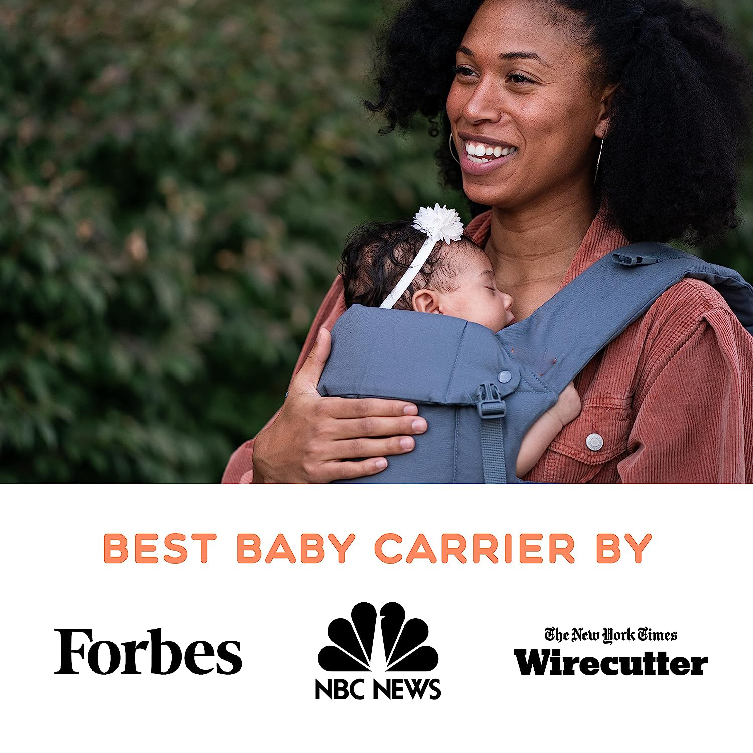 Baby Carrier Newborn to Toddler - All Positions Baby Body Carrier, Baby Carrier Backpack & Baby Front Carrier with Adjustable Seat, Ergonomic Baby Holder Carrier 7-35 lbs (Navy)