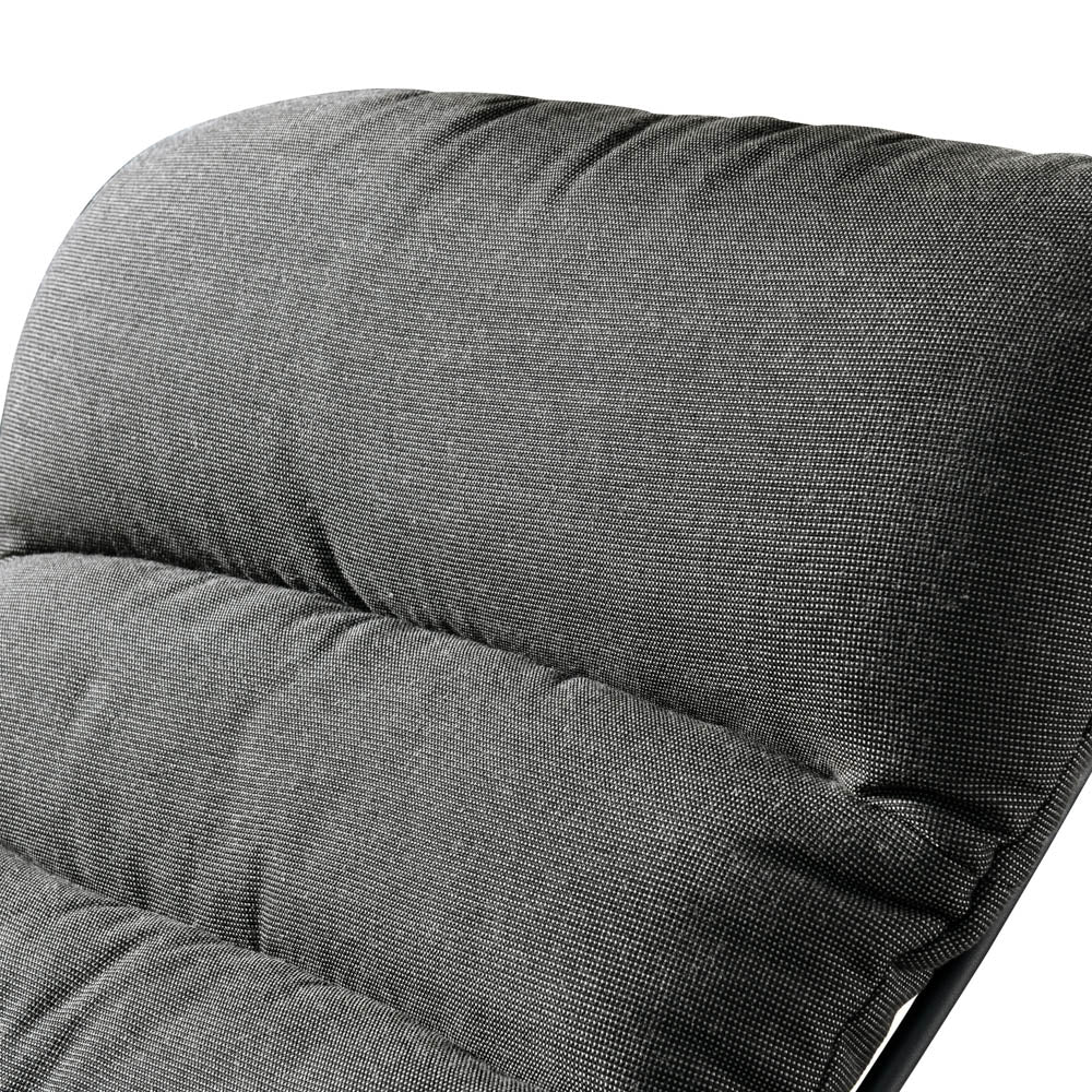 Ovios Patio 2-Piece Rocking Chair with Ottoman, Olefin Fabric