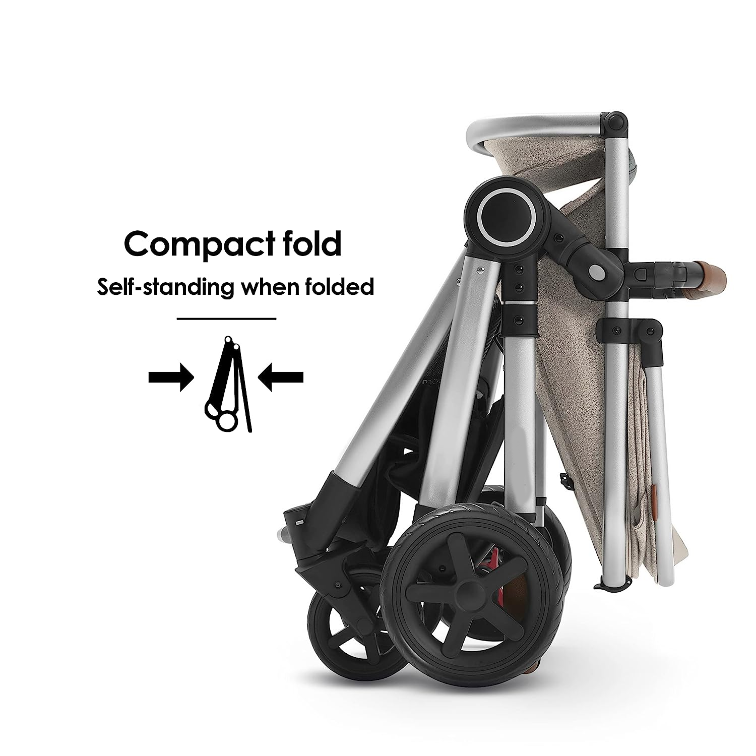 Baby Stroller with Removable Bassinet - Full-Size Baby Strollers for Comfortable Outings with Baby - Toddler Stroller with Reversible Stroller Seat - Smooth Glide Bassinet Stroller