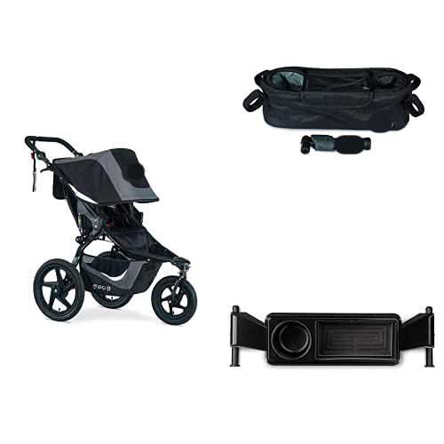 Gear Revolution Flex 3.0 Jogging Stroller, Lunar - Ultra-Reflective Accents