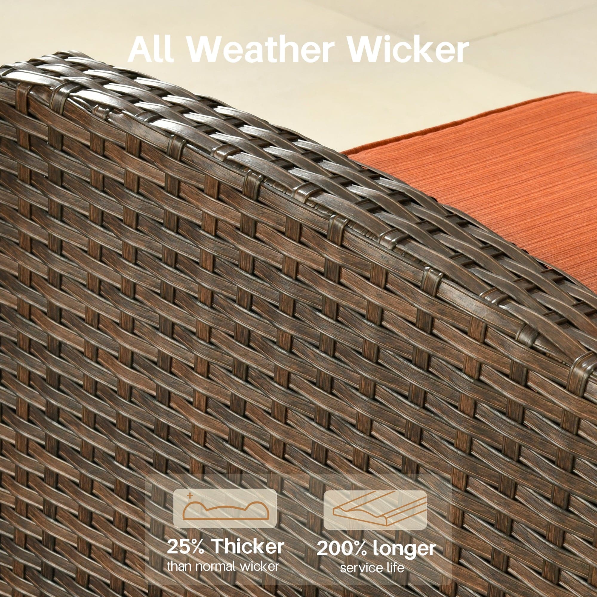 Ovios PRS Series Patio Conversation 5-Piece Set