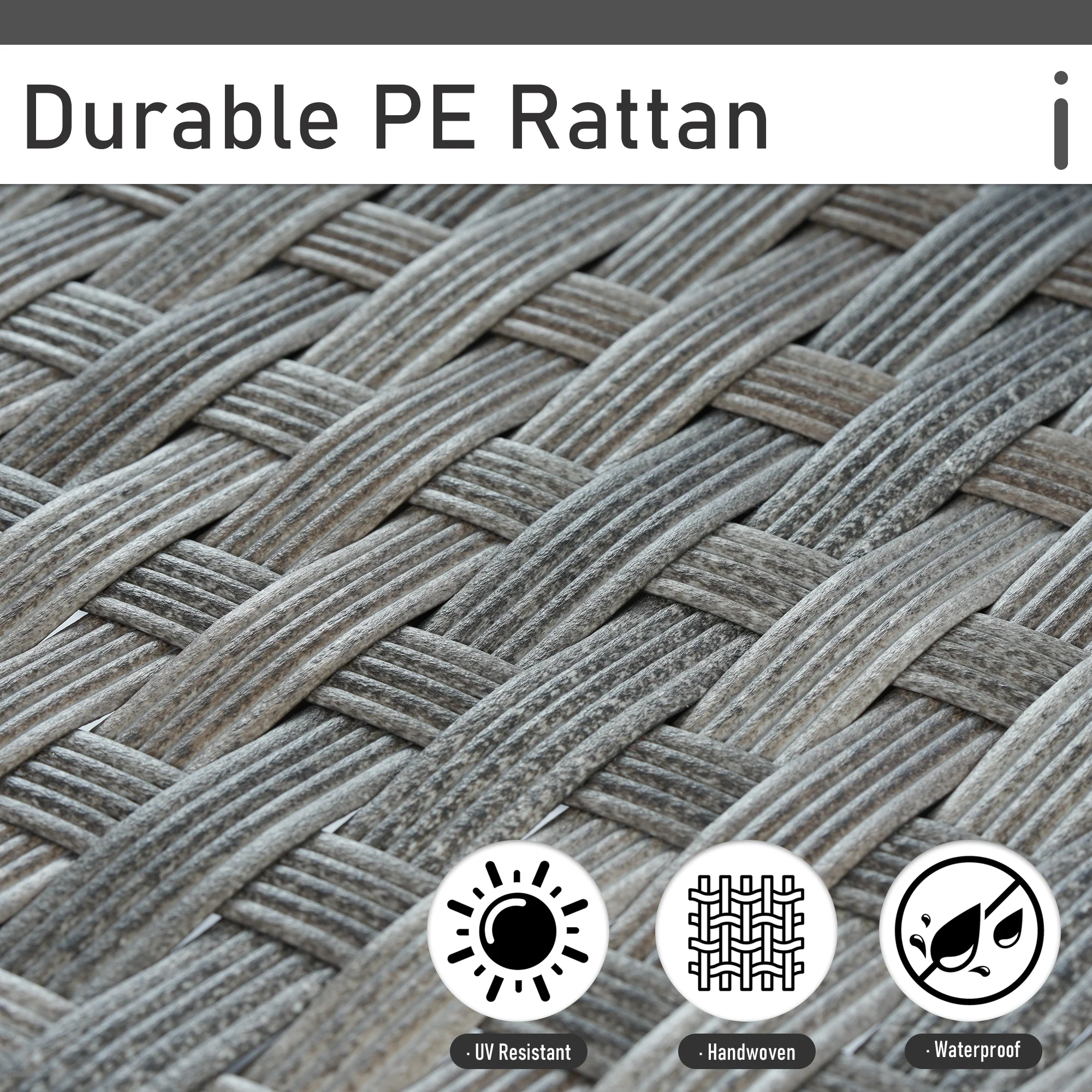 Ovios Patio Furniture Set 10-Piece include 42