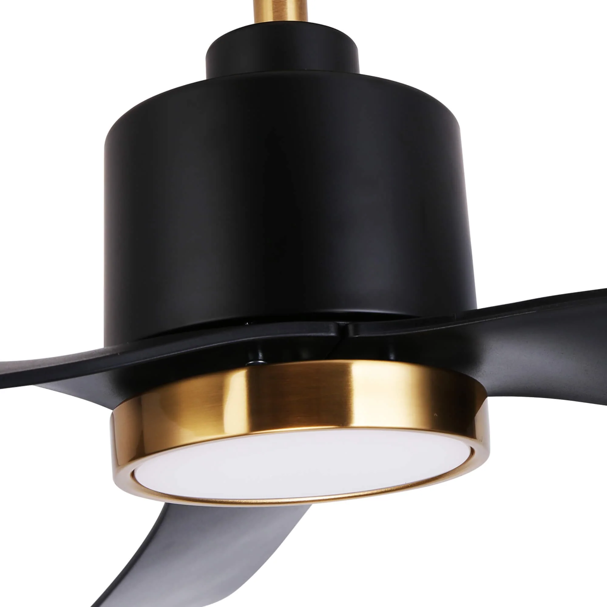 Ovios 52'' Ceiling Fan Reversible 3 Blades with Remote Control Lights, DC Motor