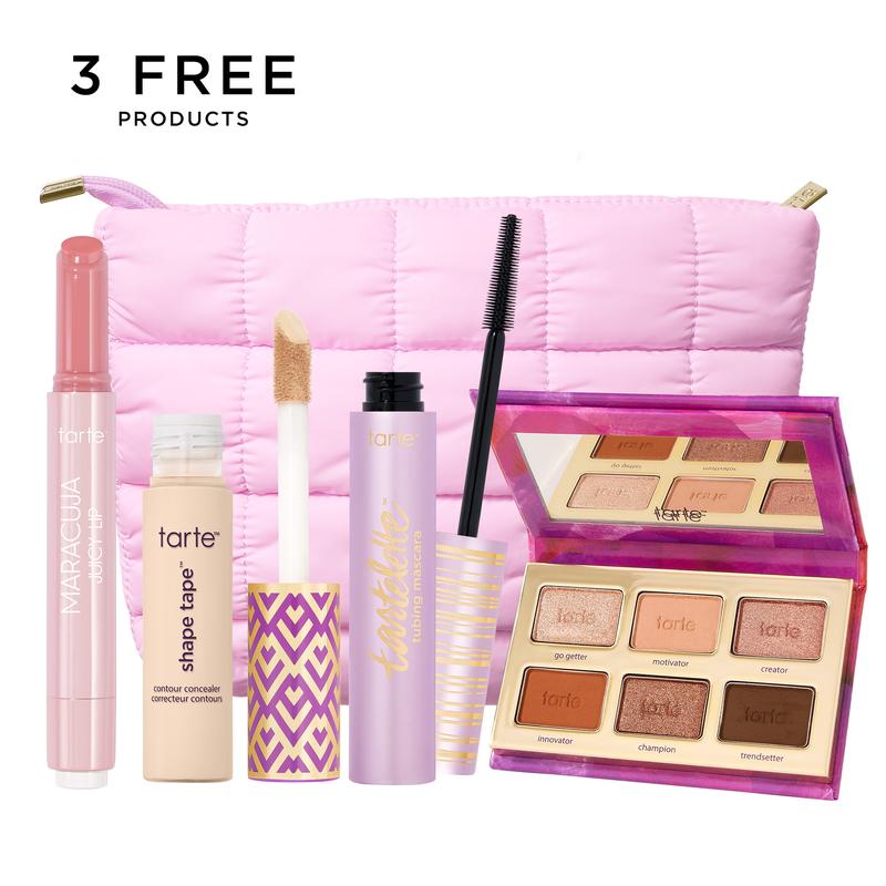 tarte™ TikTok exclusive 5 piece custom kit - viral full face makeup best-sellers