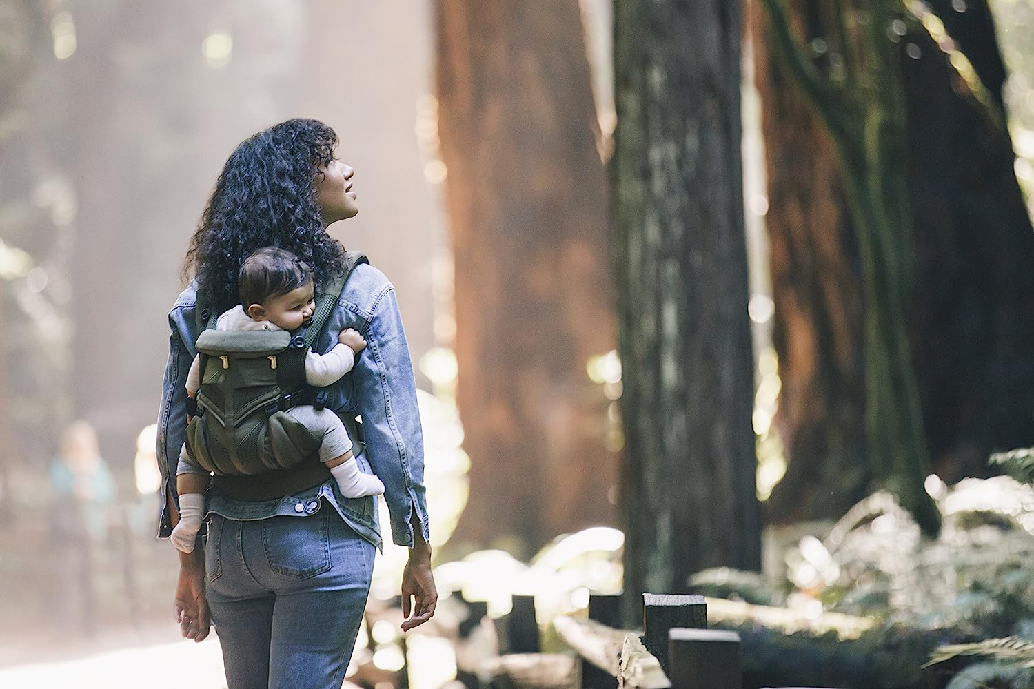 360 All-Position Baby Carrier for Newborn to Toddler with Lumbar Support & Cool Air Mesh (7-45 Lb), Pearl Grey