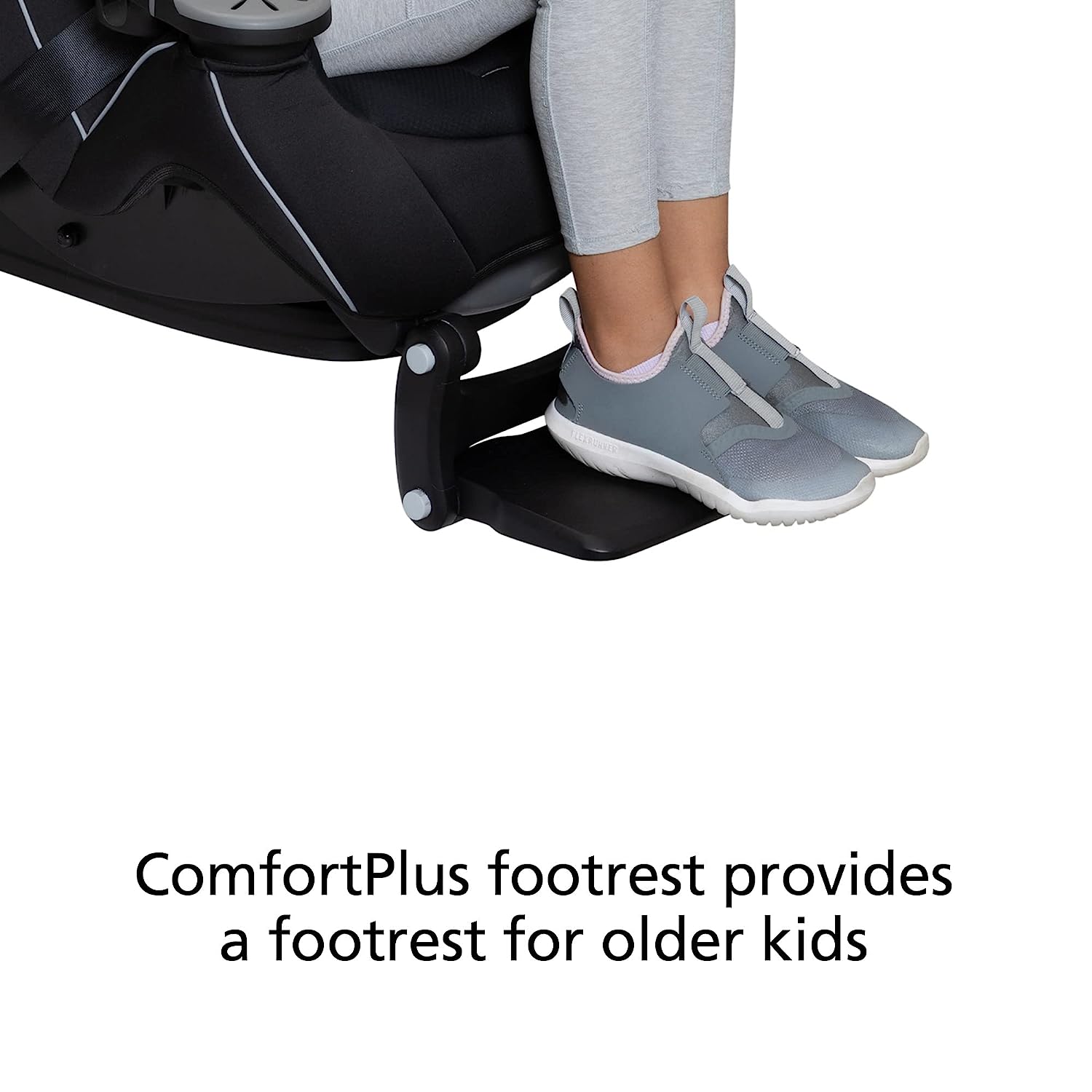 Safety 1st Grow and Go All-in-One Convertible Car Seat, Rear-facing 5-40 pounds, Forward-facing 22-65 pounds, and Belt-positioning booster 40-100 pounds, Carbon Wave