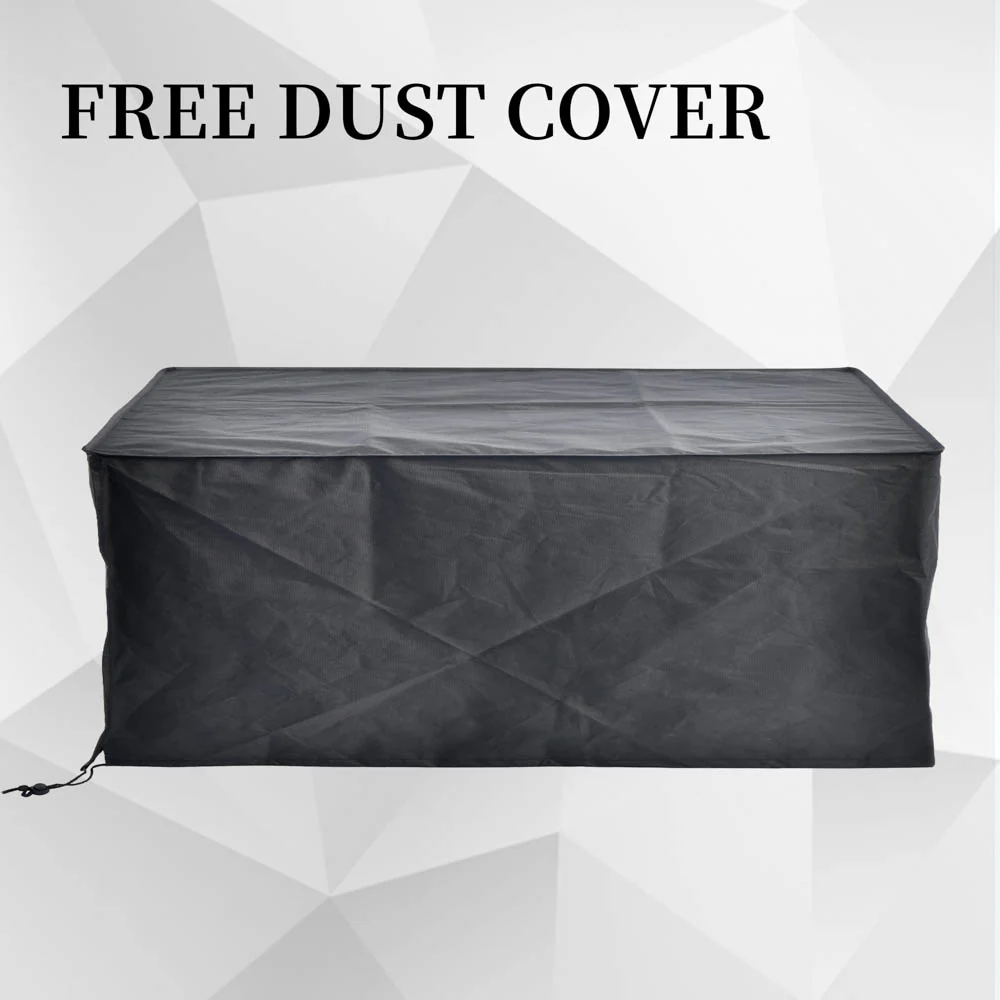 Ovios 42'' Rectangle Propane Fire Pit Table for BBR/BRS Series