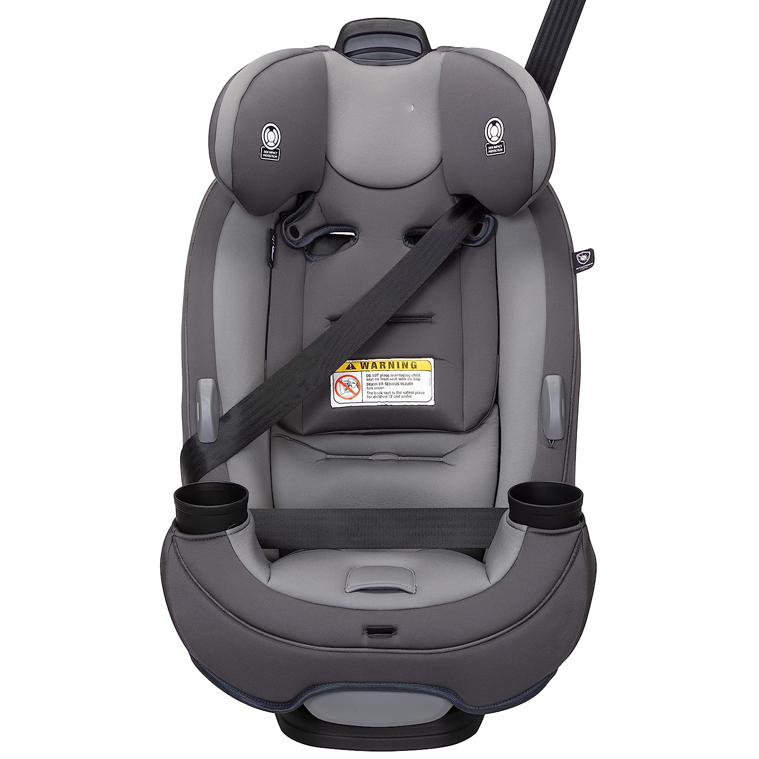 Safety 1st Grow and Go All-in-One Convertible Car Seat, Rear-facing 5-40 pounds, Forward-facing 22-65 pounds, and Belt-positioning booster 40-100 pounds, Carbon Wave