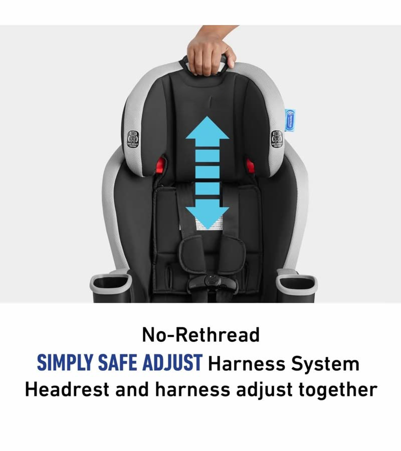 Extend2Fit Convertible Car Seat, Ride Rear Facing Longer with Extend2Fit, Gotham